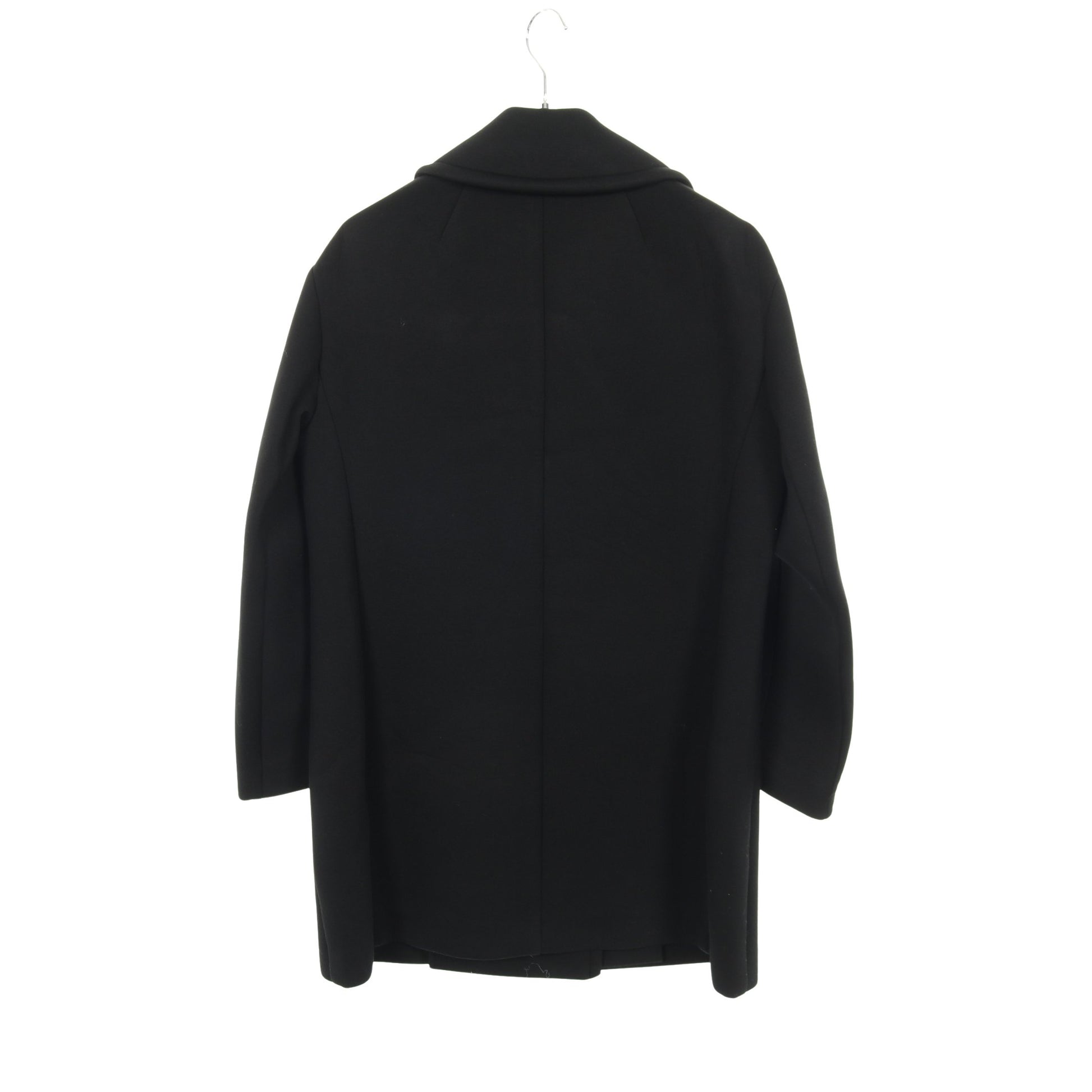 GRADI グラーディ スキューバ ジャージー ピーコート レーヨン ブラック エスマックスマーラ アウター S Max Mara
