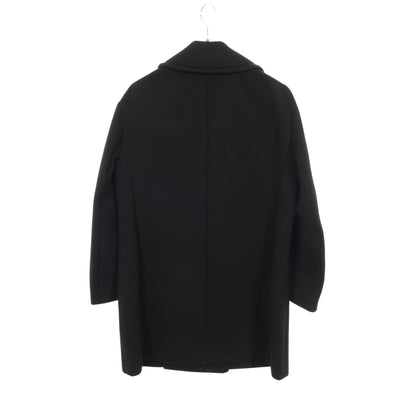 GRADI グラーディ スキューバ ジャージー ピーコート レーヨン ブラック エスマックスマーラ アウター S Max Mara