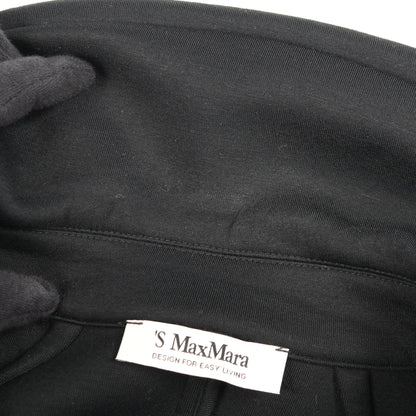 GRADI グラーディ スキューバ ジャージー ピーコート レーヨン ブラック エスマックスマーラ アウター S Max Mara