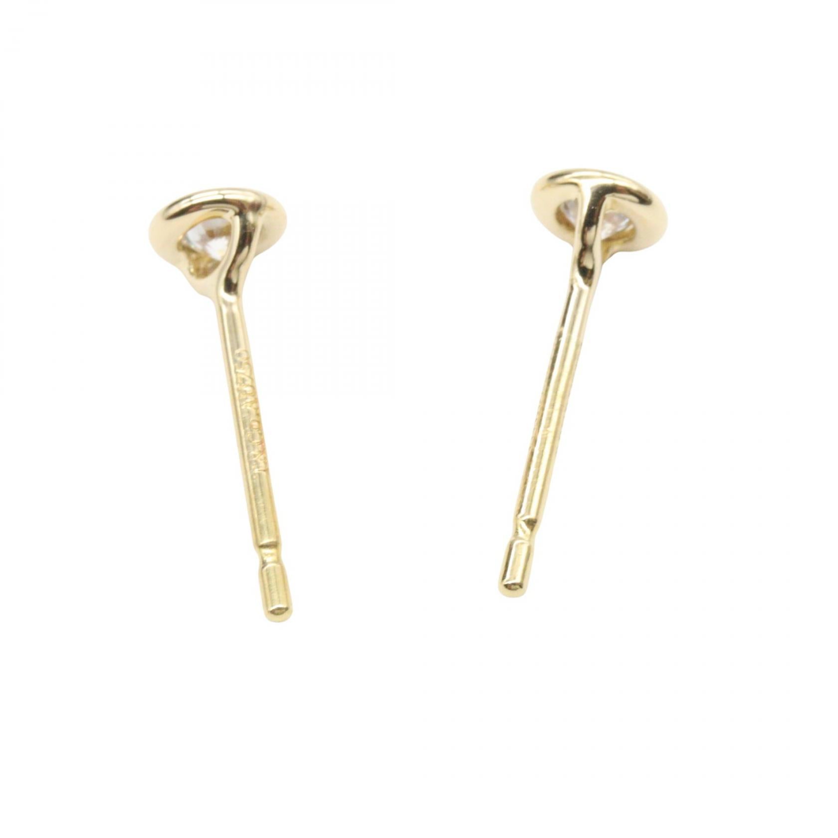 バイザヤード ピアス ピアス K18YG ダイヤモンド イエローゴールド