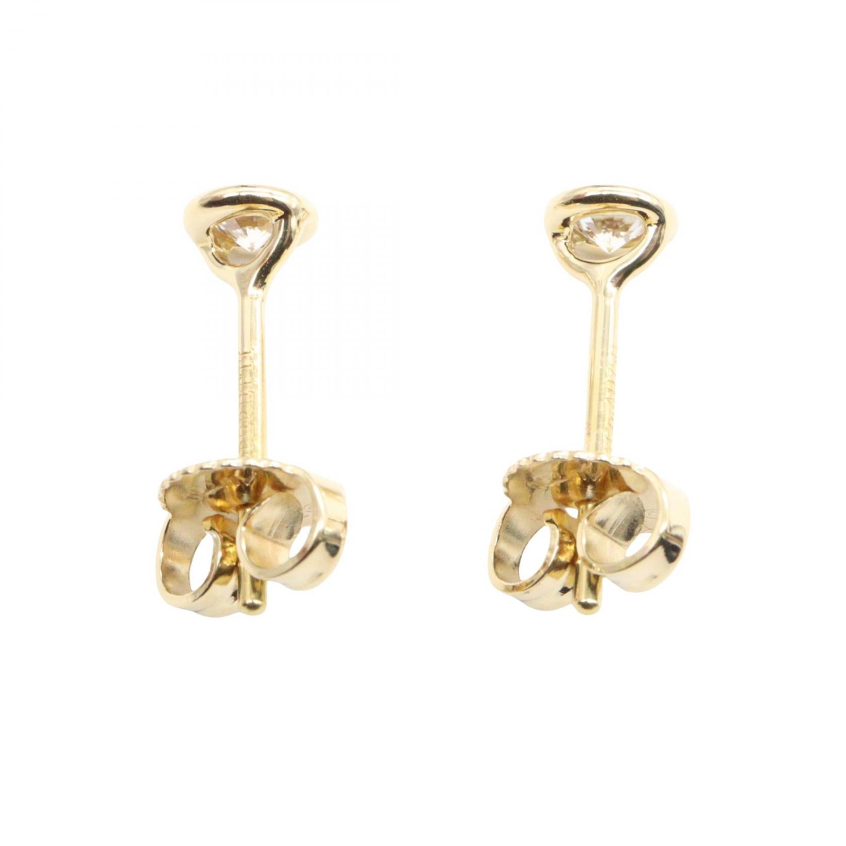 バイザヤード ピアス ピアス K18YG ダイヤモンド イエローゴールド