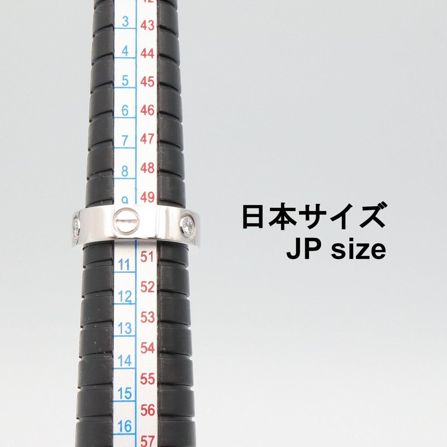 ラブ リング 3PD リング 指輪 K18WG ダイヤモンド クリア ホワイトゴールド カルティエ アクセサリー Cartier
