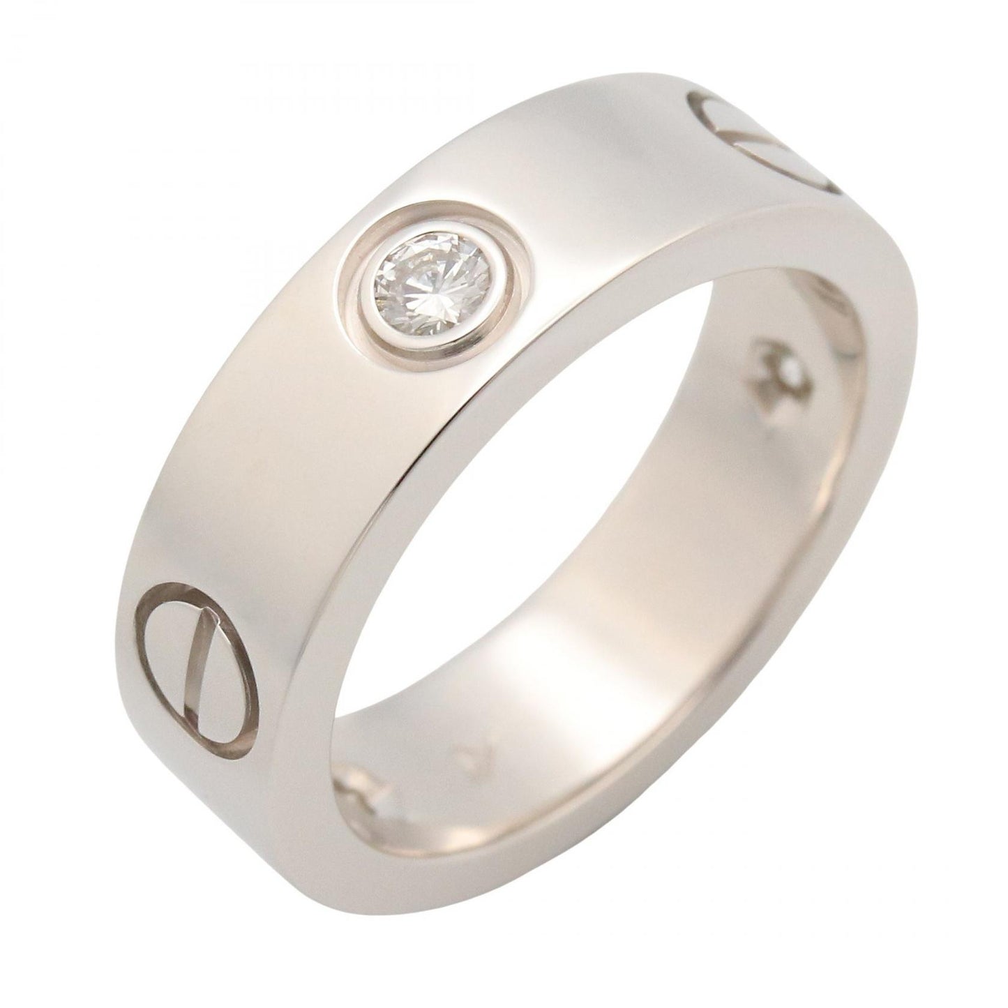 ラブ リング 3PD リング 指輪 K18WG ダイヤモンド クリア ホワイトゴールド カルティエ アクセサリー Cartier