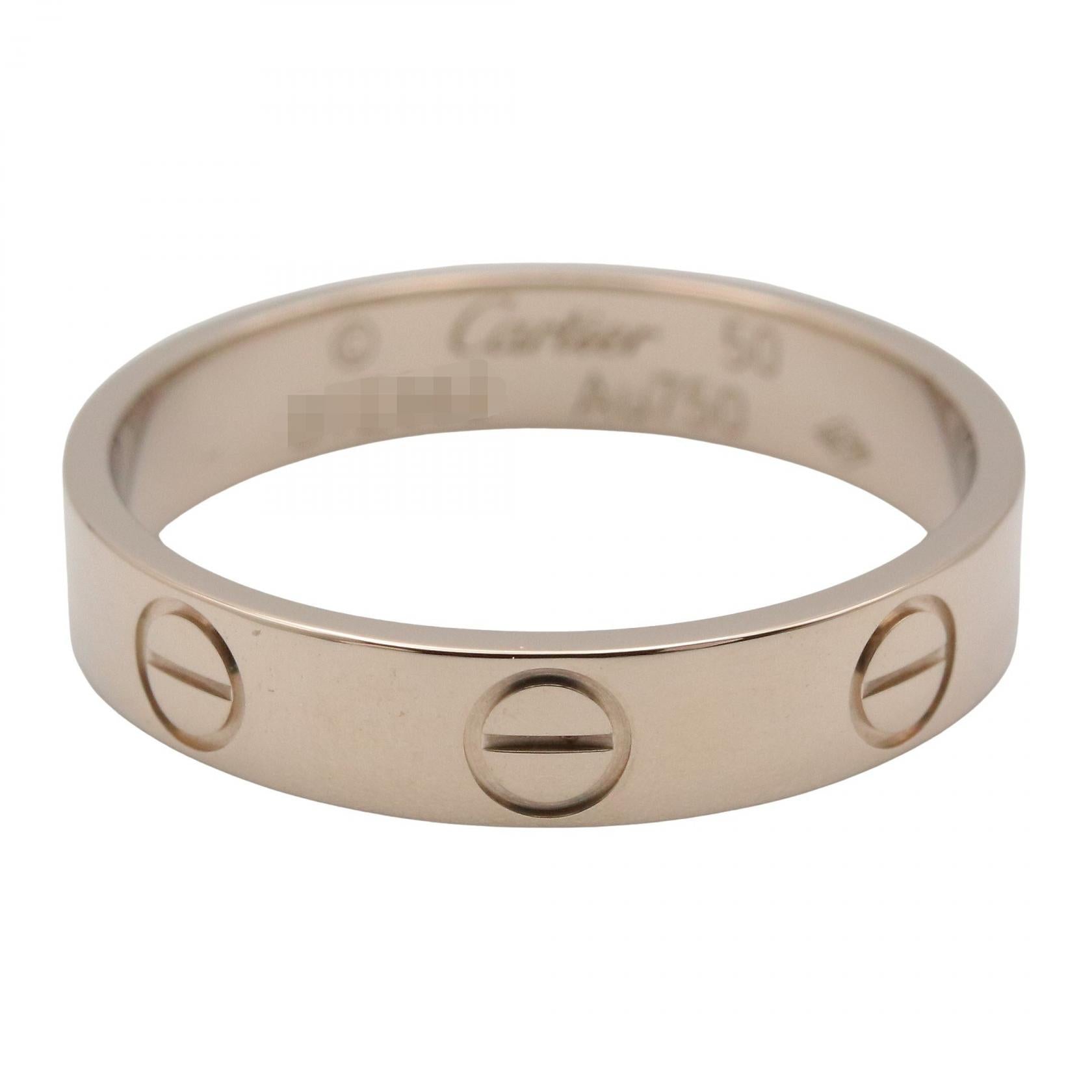 ミニラブリング リング 指輪 K18WG シルバー ホワイトゴールド カルティエ アクセサリー Cartier