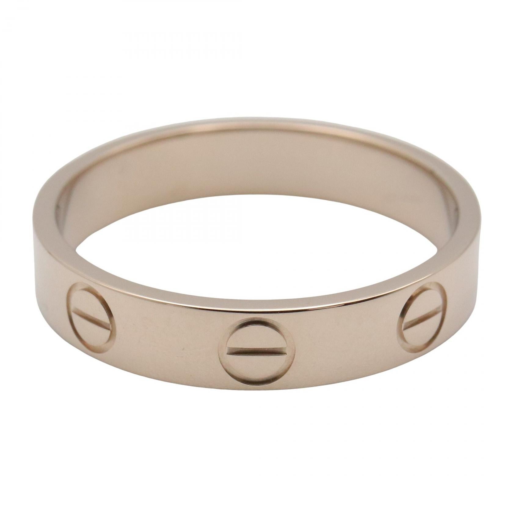 ミニラブリング リング 指輪 K18WG シルバー ホワイトゴールド カルティエ アクセサリー Cartier