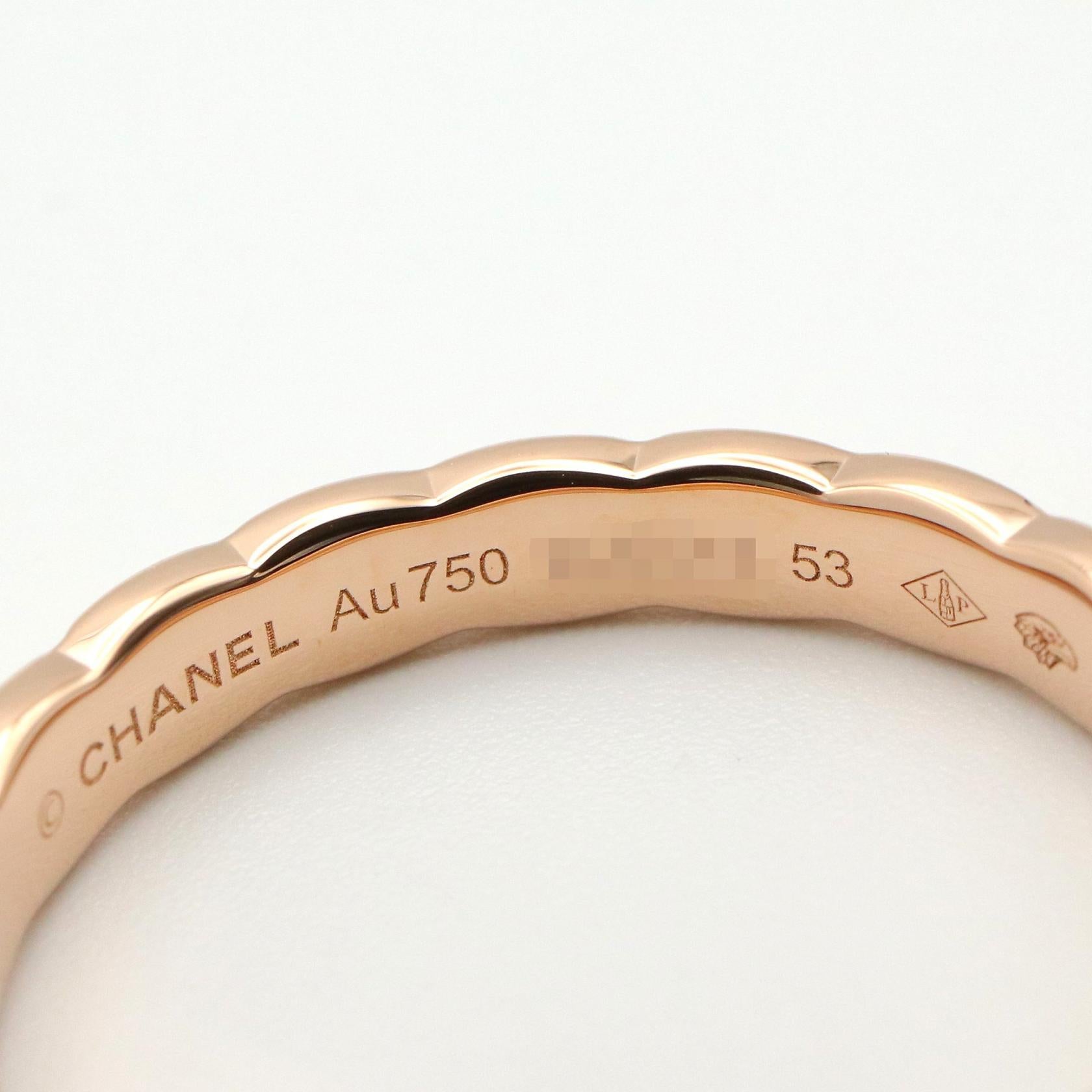 ココクラッシュ リング リング 指輪 K18PG ゴールド ピンクゴールド シャネル アクセサリー CHANEL