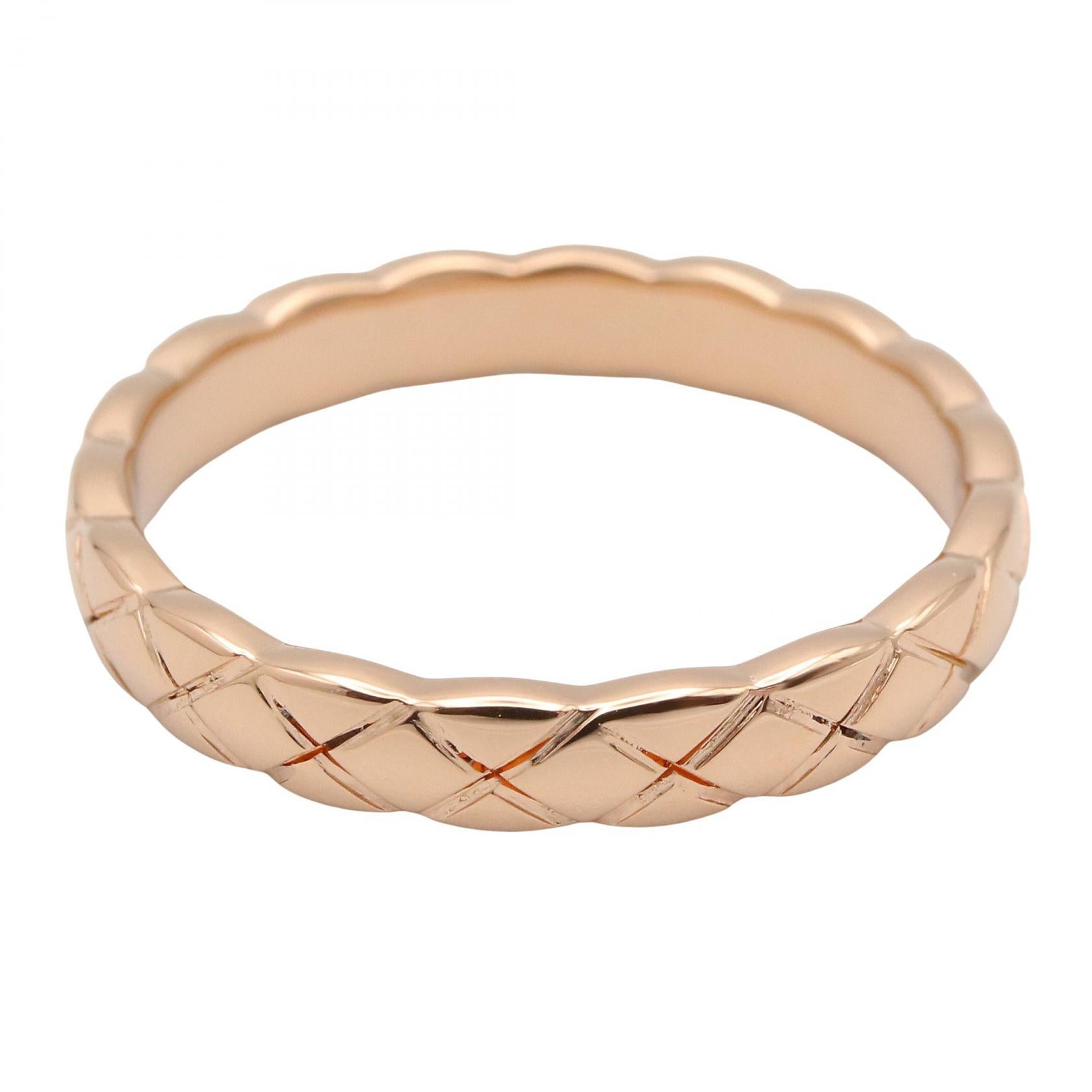 ココクラッシュ リング リング 指輪 K18PG ゴールド ピンクゴールド シャネル アクセサリー CHANEL