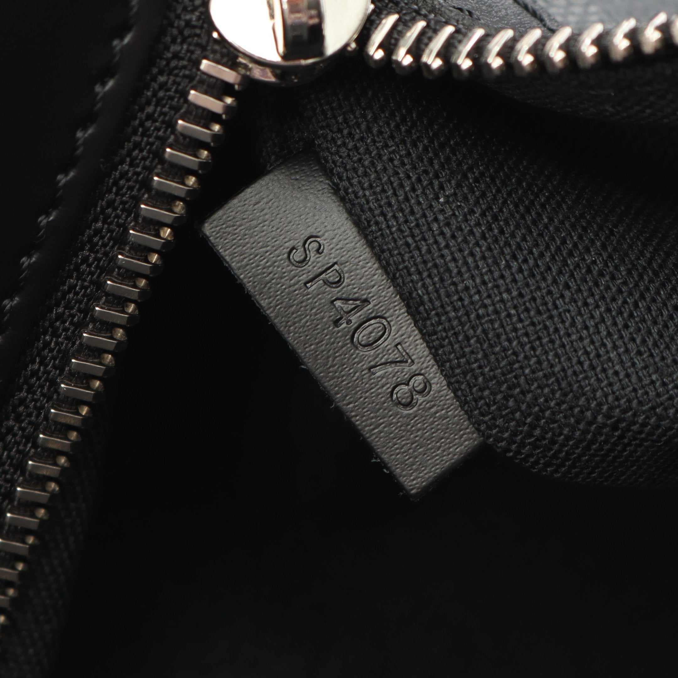 ダニエルGM ダミエグラフィット ショルダーバッグ PVC レザー ブラック