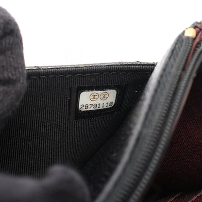 マトラッセ チェーンウォレット キャビアスキン ブラック ゴールド金具 シャネル バッグ CHANEL
