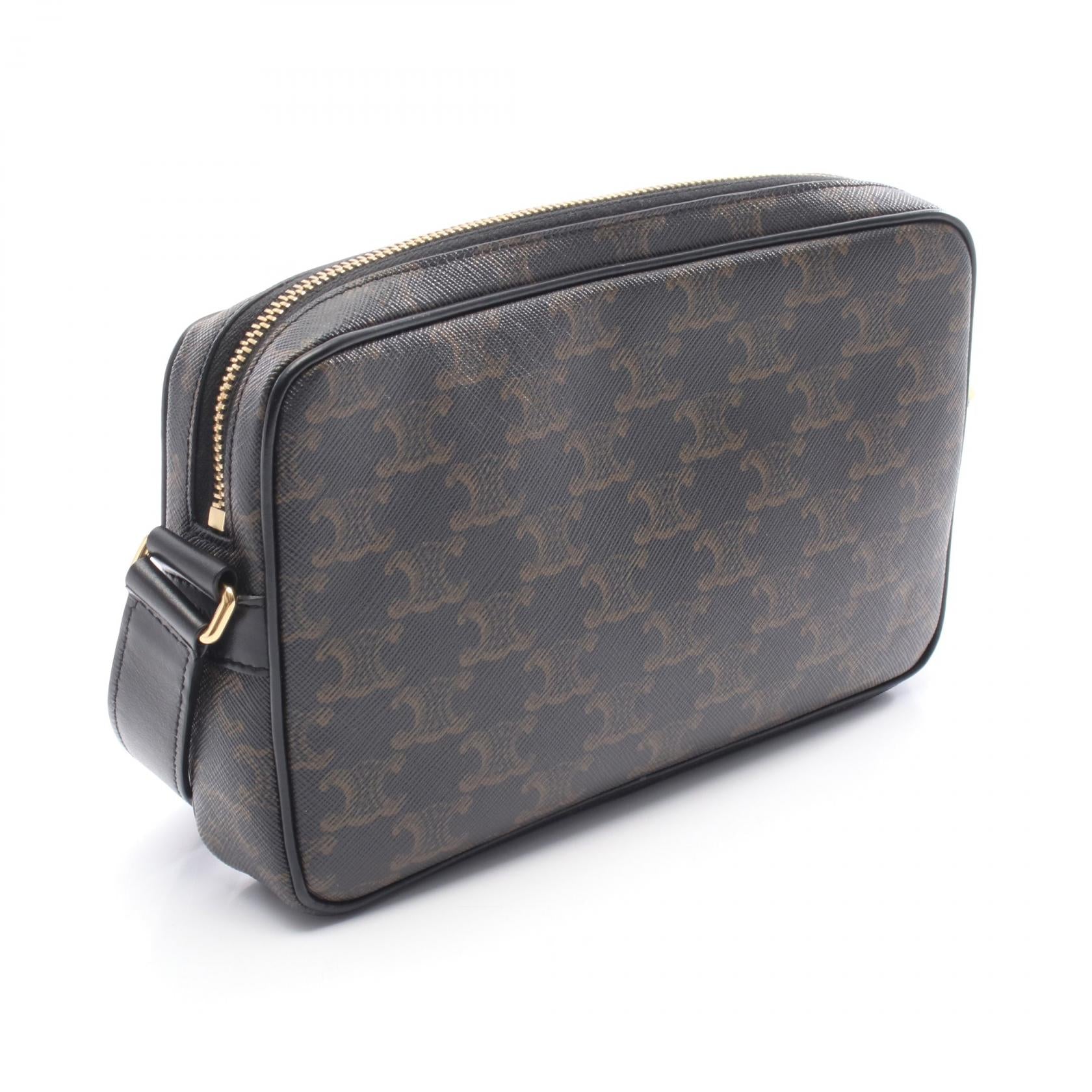 トリオンフ ミディアム メッセンジャーバッグ ショルダーバッグ PVC