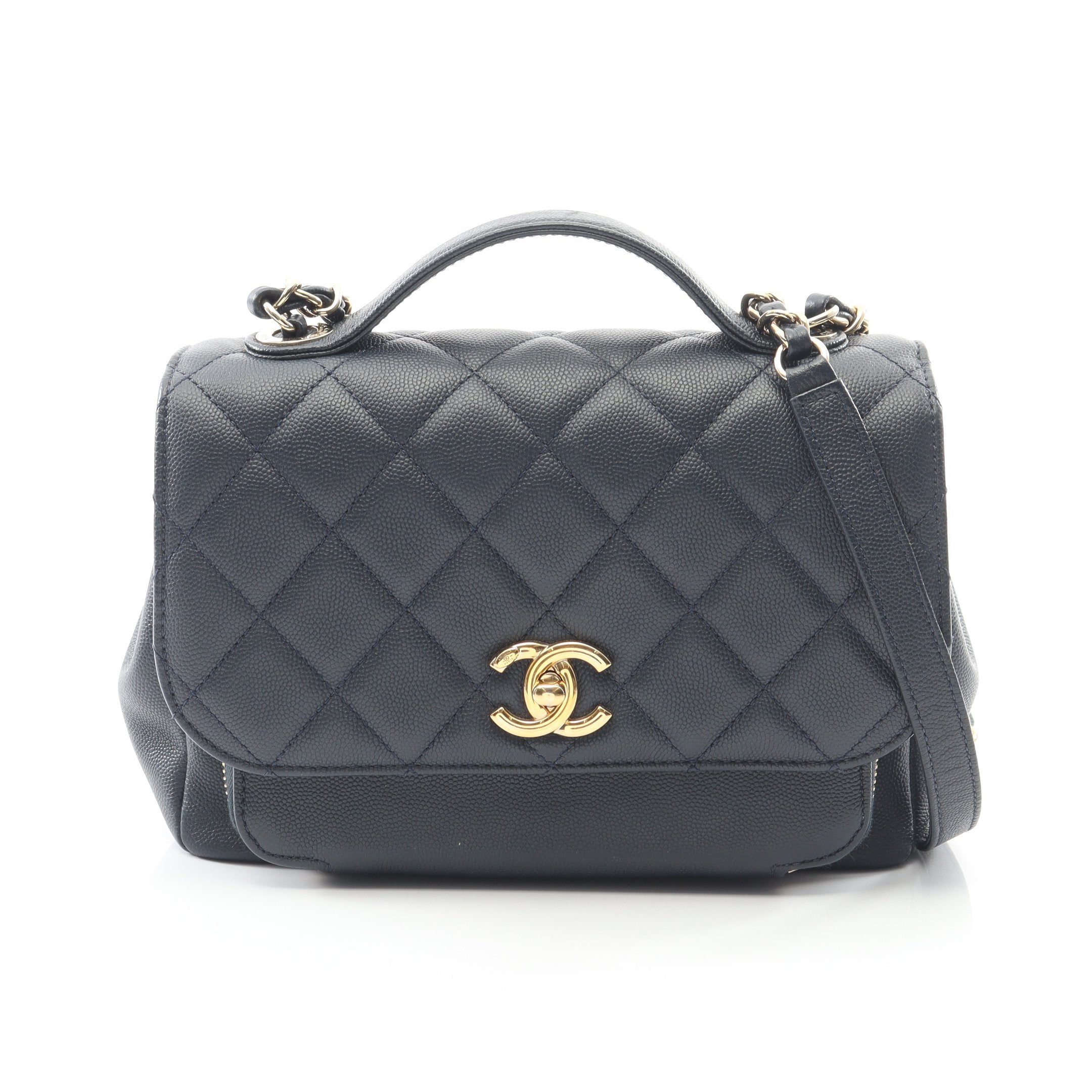 シャネル ビジネスアフィニティ ネイビー キャビアスキン ダークネイビー ココ シャネル ビジネスアフィニティ ネイビー キャビアスキン ダーク