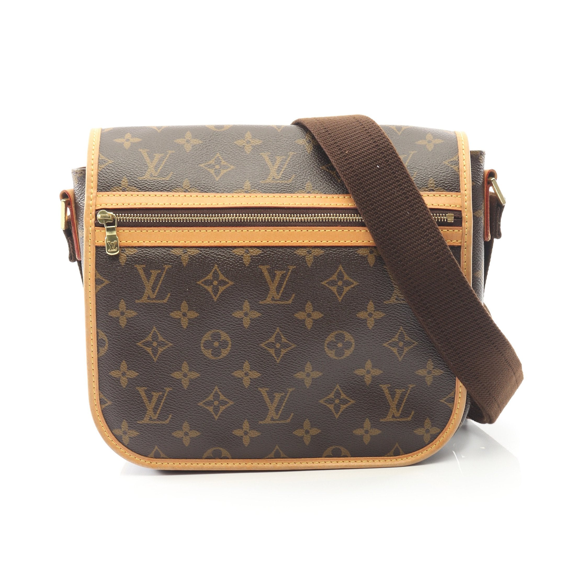 【美品】LOUIS VUITTON モノグラム　メッセンジャー メッセンジャーPM ボスフォール モノグラム ショルダーバッグ PVC