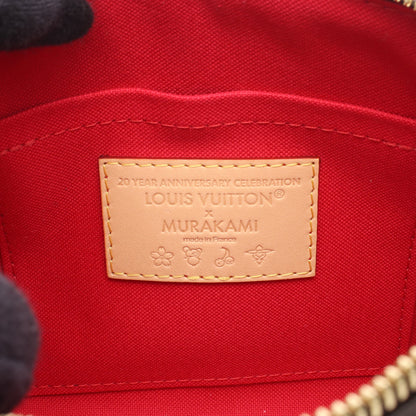 LOUIS VUITTON × 村上隆 スピーディ バンドリエール20 モノグラムチェリー ハンドバッグ PVC レザー ブラウン 2WAY ルイヴィトン バッグ LOUIS VUITTON