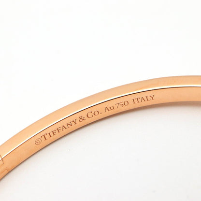 Tワン ナロ-ヒンジ バングル バングル K18PG ゴールド ピンクゴールド ティファニー アクセサリー TIFFANY & Co.