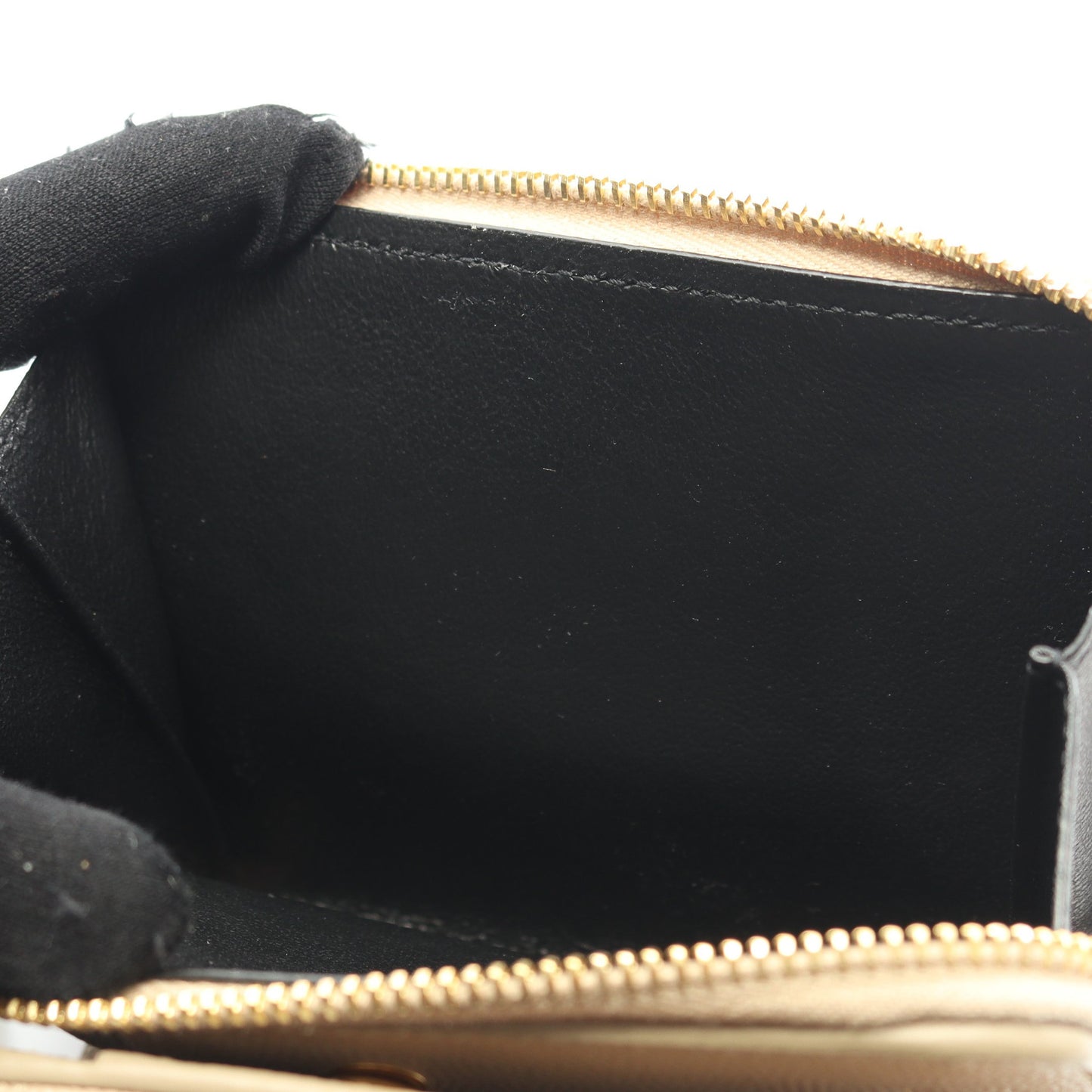 モノグラム 二つ折り財布 レザー ベージュ サンローランパリ 財布・小物 SAINT LAURENT PARIS
