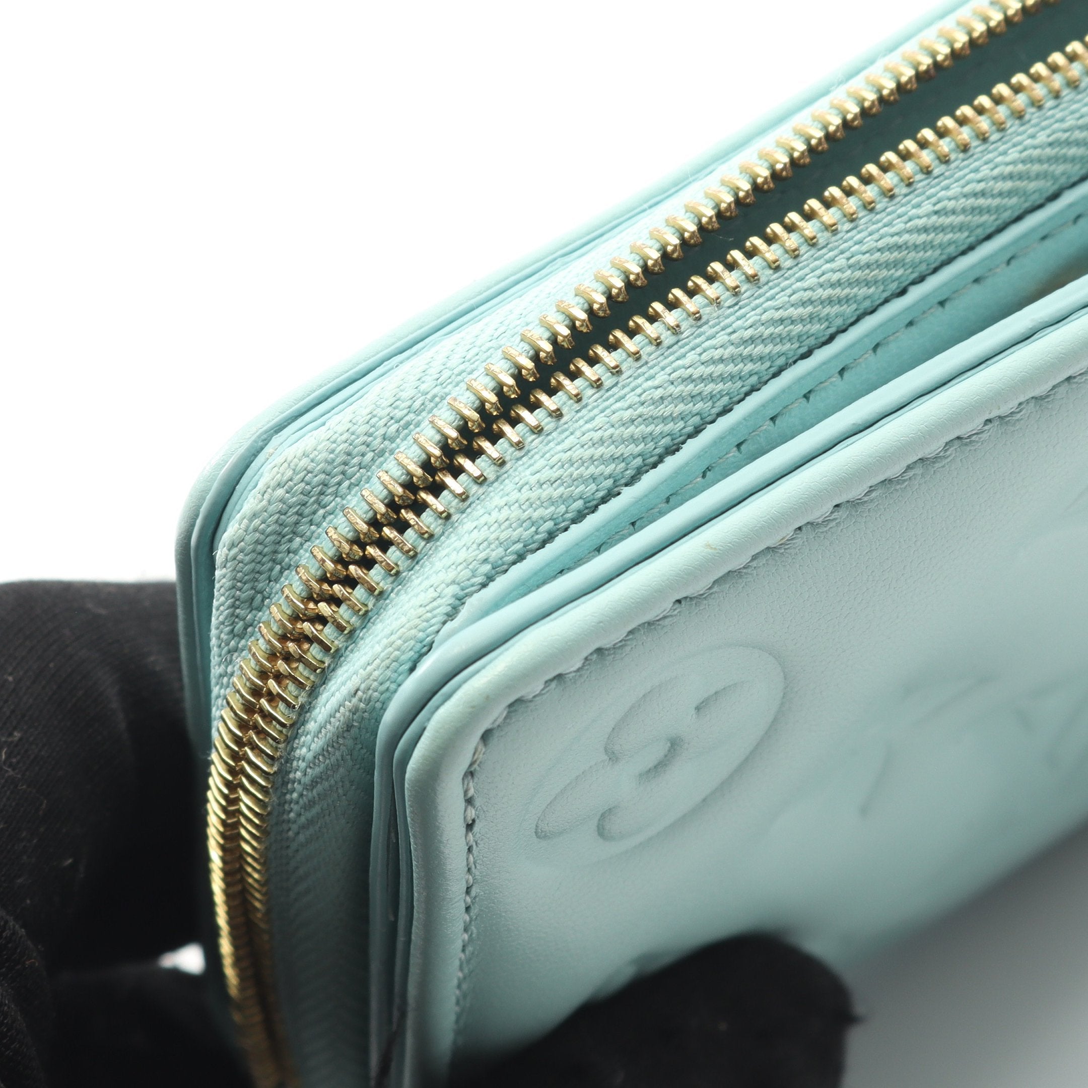 ルイヴィトン ポルトフォイユ ルー 折り財布 エンボス 水色 極美品 限定色】ルイヴィトン ポルトフォイユ ルー 折り財布 エンボス