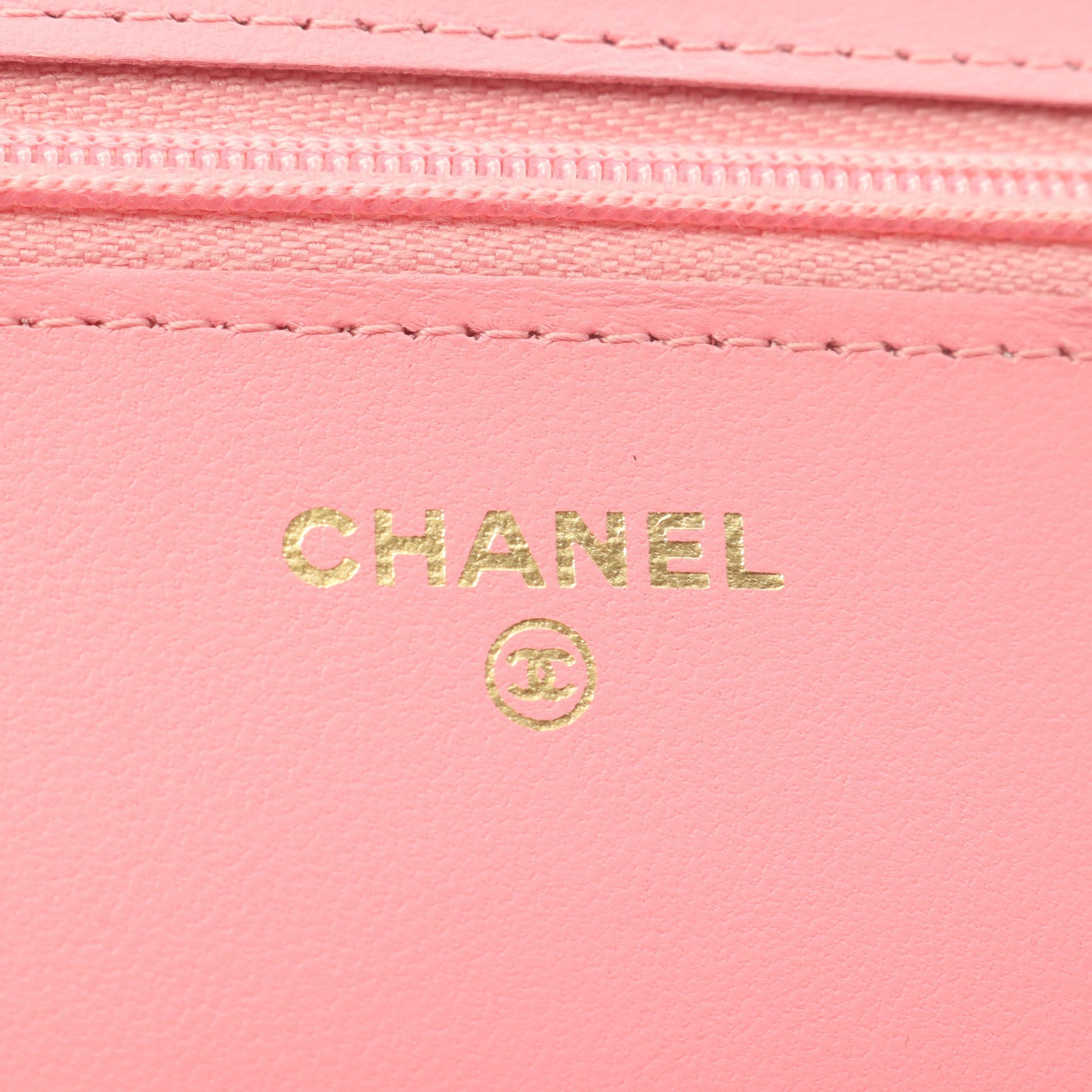マトラッセ チェーンウォレット ラムスキン ピンク ゴールド金具 シャネル バッグ CHANEL