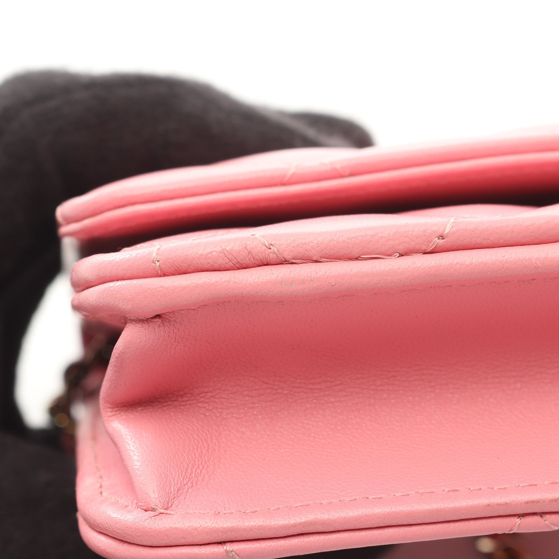 マトラッセ チェーンウォレット ラムスキン ピンク ゴールド金具 シャネル バッグ CHANEL