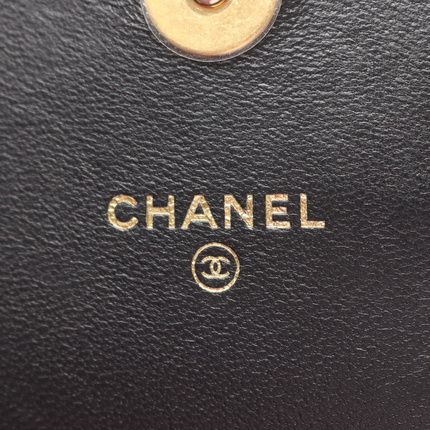 マトラッセ チェーンウォレット ラムスキン ブラック コンビ金具 シャネル バッグ CHANEL