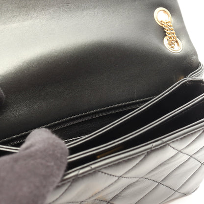 CHANEL19 チェーンショルダーバッグ ラムスキン ブラック ゴールド金具 シャネル バッグ CHANEL