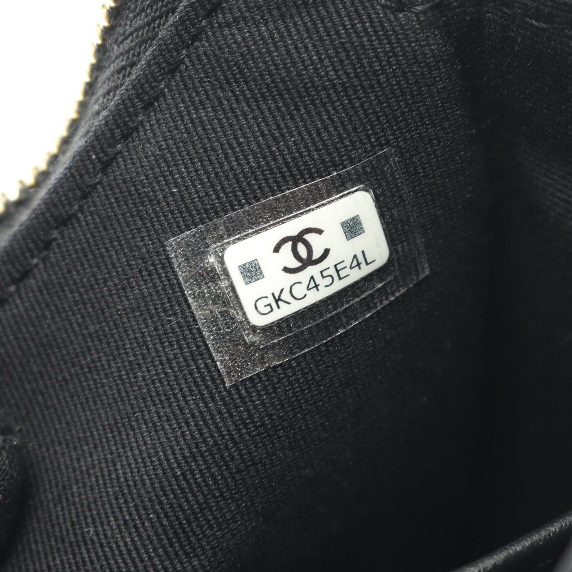 マトラッセ ホーボー チェーンショルダーバッグ ラムスキン ブラック ゴールド金具 シャネル バッグ CHANEL