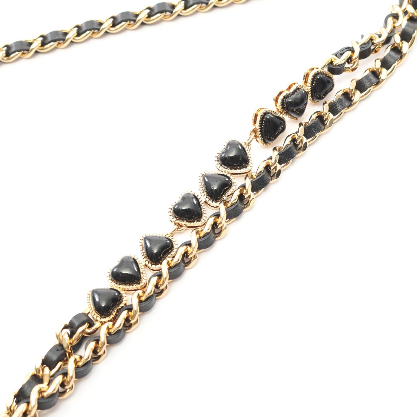 マトラッセ ホーボー チェーンショルダーバッグ ラムスキン ブラック ゴールド金具 シャネル バッグ CHANEL