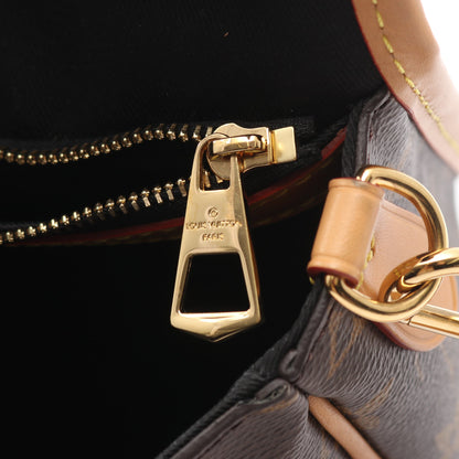 ディアヌ NM PM モノグラム ショルダーバッグ PVC レザー ブラウン ルイヴィトン バッグ LOUIS VUITTON