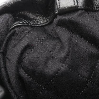 シャネル 22 ラージ バックパック リュックサック レザー ブラック ゴールド金具 シャネル バッグ CHANEL
