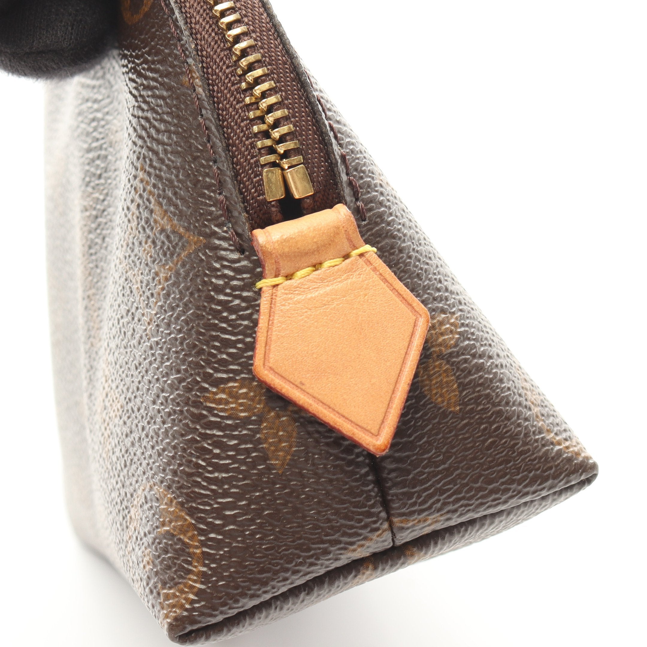 ポシェット コスメティック モノグラム コスメポーチ PVC レザー