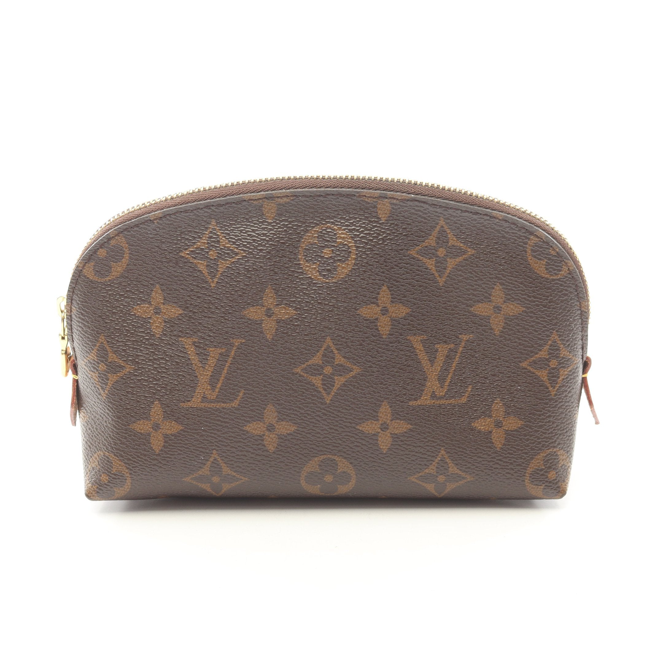 ポシェット コスメティック モノグラム コスメポーチ PVC レザー