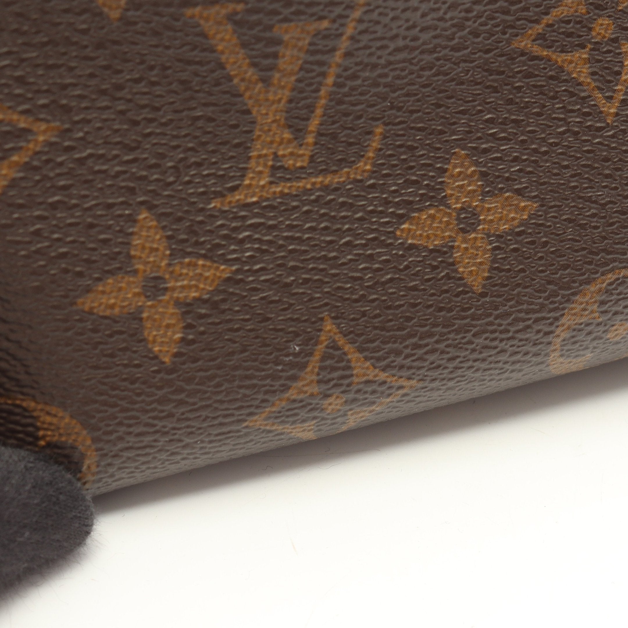 ポシェット コスメティック モノグラム コスメポーチ PVC レザー