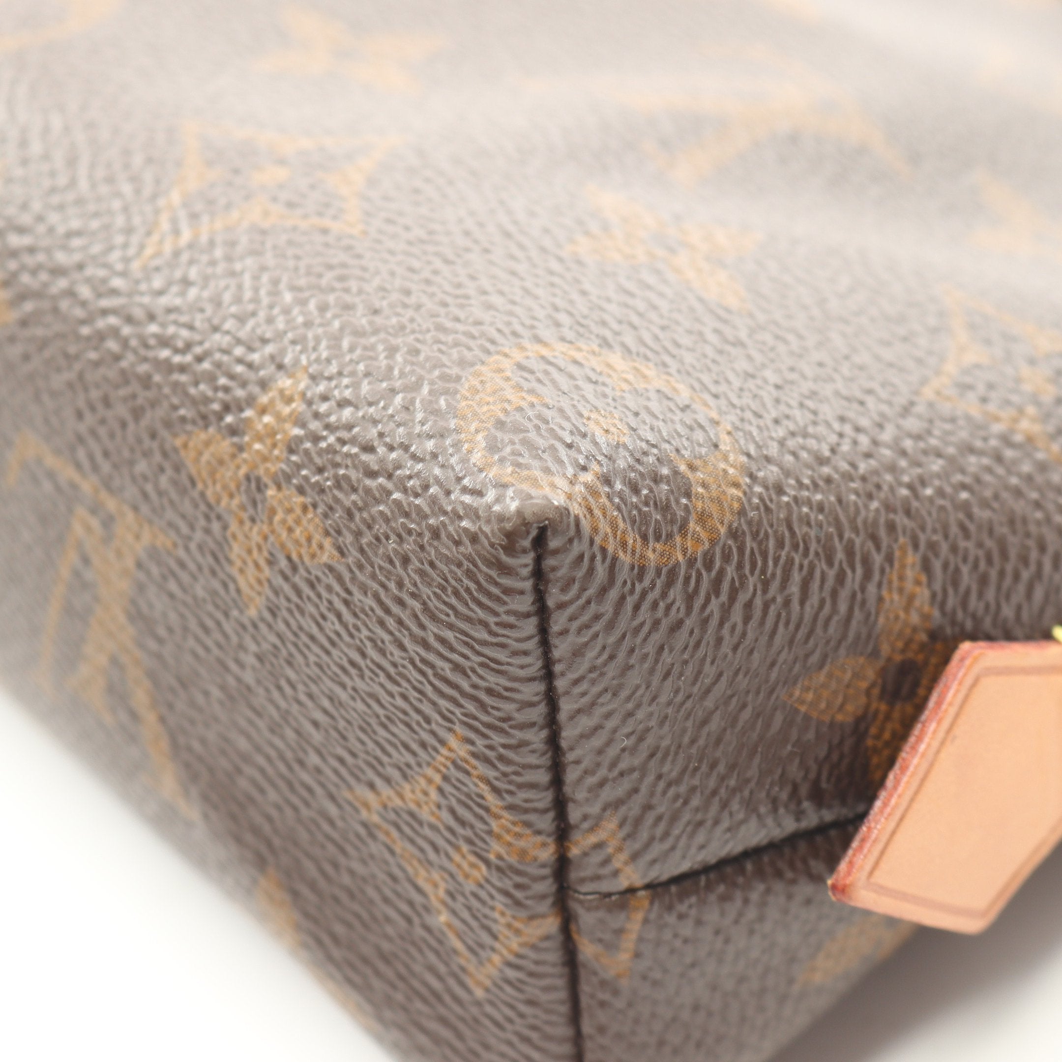 ポシェット コスメティック モノグラム コスメポーチ PVC レザー