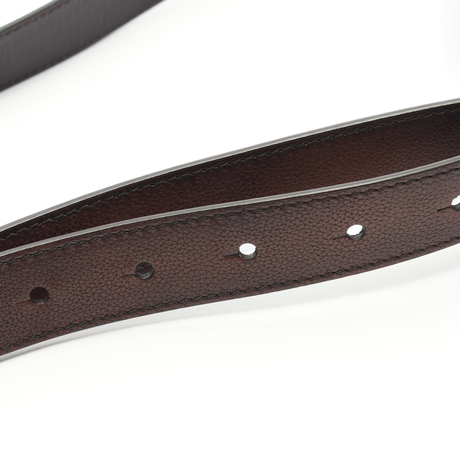 JOURNALIER SCRITTO ショルダーバッグ レザー ダークブラウン ベルルッティ バッグ Berluti