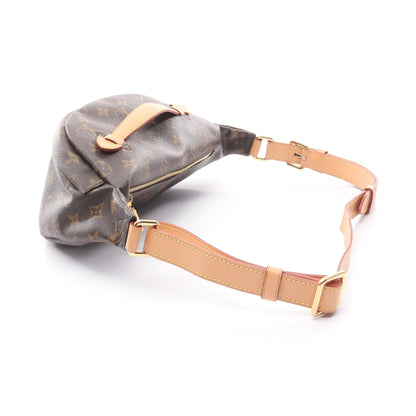 バムバッグ モノグラム ボディバッグ ウエストバッグ PVC レザー ブラウン ルイヴィトン バッグ LOUIS VUITTON