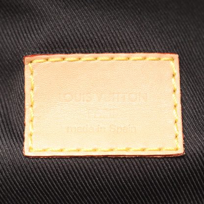 バムバッグ モノグラム ボディバッグ ウエストバッグ PVC レザー ブラウン ルイヴィトン バッグ LOUIS VUITTON