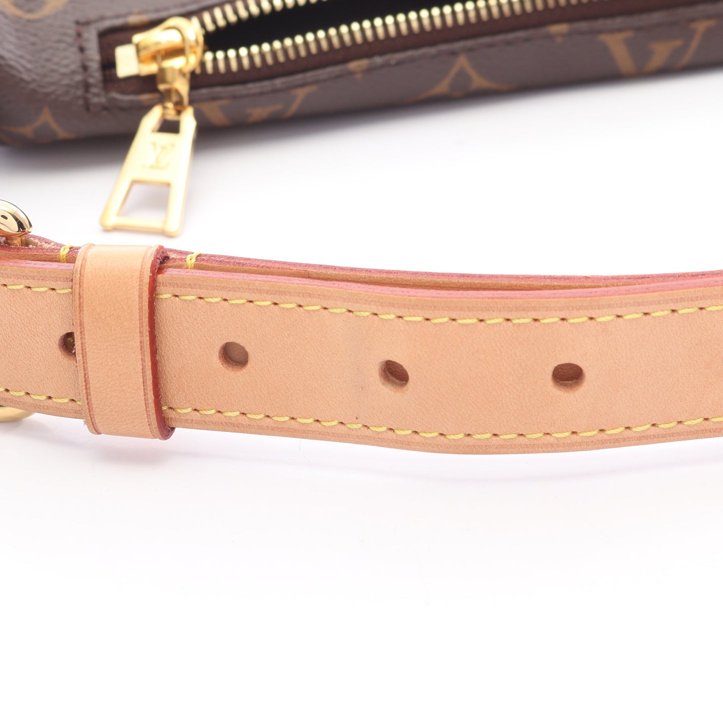 バムバッグ モノグラム ボディバッグ ウエストバッグ PVC レザー ブラウン ルイヴィトン バッグ LOUIS VUITTON