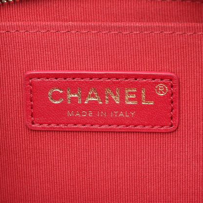 マトラッセ ミニフラップ チェーンショルダーバッグ キャビアスキン ブラック ゴールド金具 シャネル バッグ CHANEL