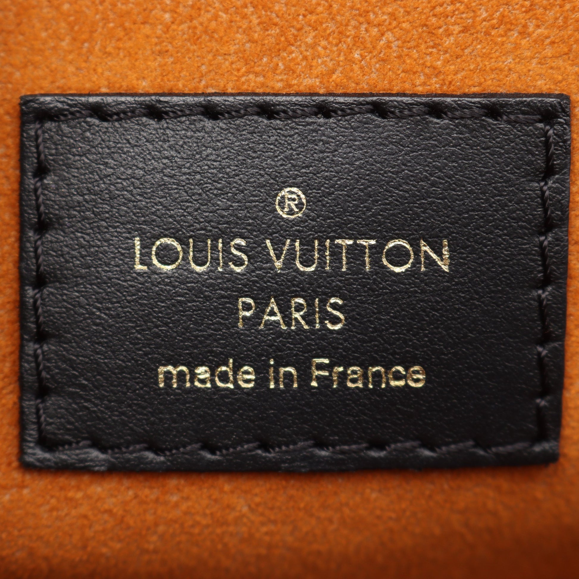 オンザゴーMM モノグラムアンプラント ノワール ショルダーバッグ トートバッグ レザー ブラック ルイヴィトン バッグ LOUIS VUITTON