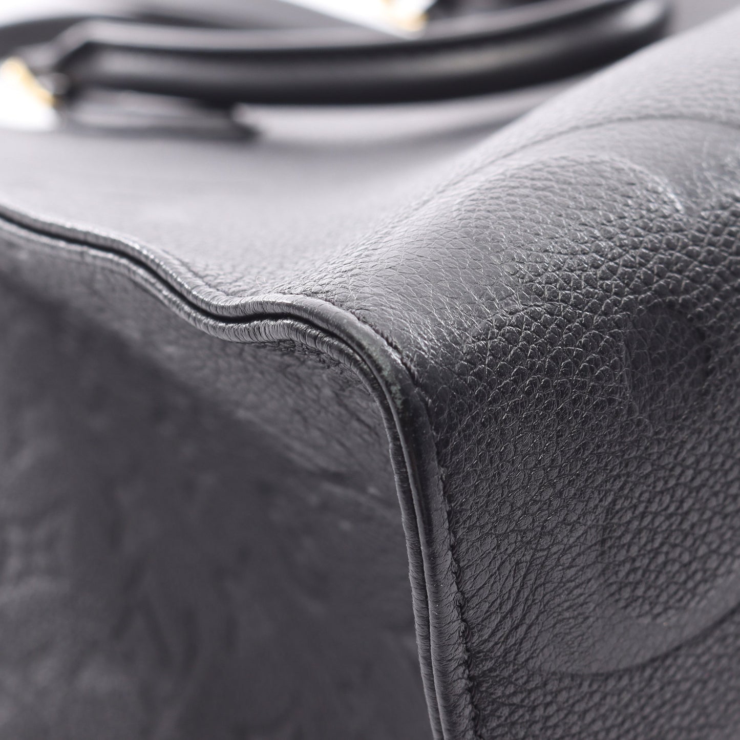 オンザゴーMM モノグラムアンプラント ノワール ショルダーバッグ トートバッグ レザー ブラック ルイヴィトン バッグ LOUIS VUITTON