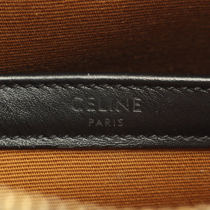 トリオンフ ミディアム メッセンジャーバッグ ショルダーバッグ PVC レザー ブラック ブラウン セリーヌ バッグ CELINE