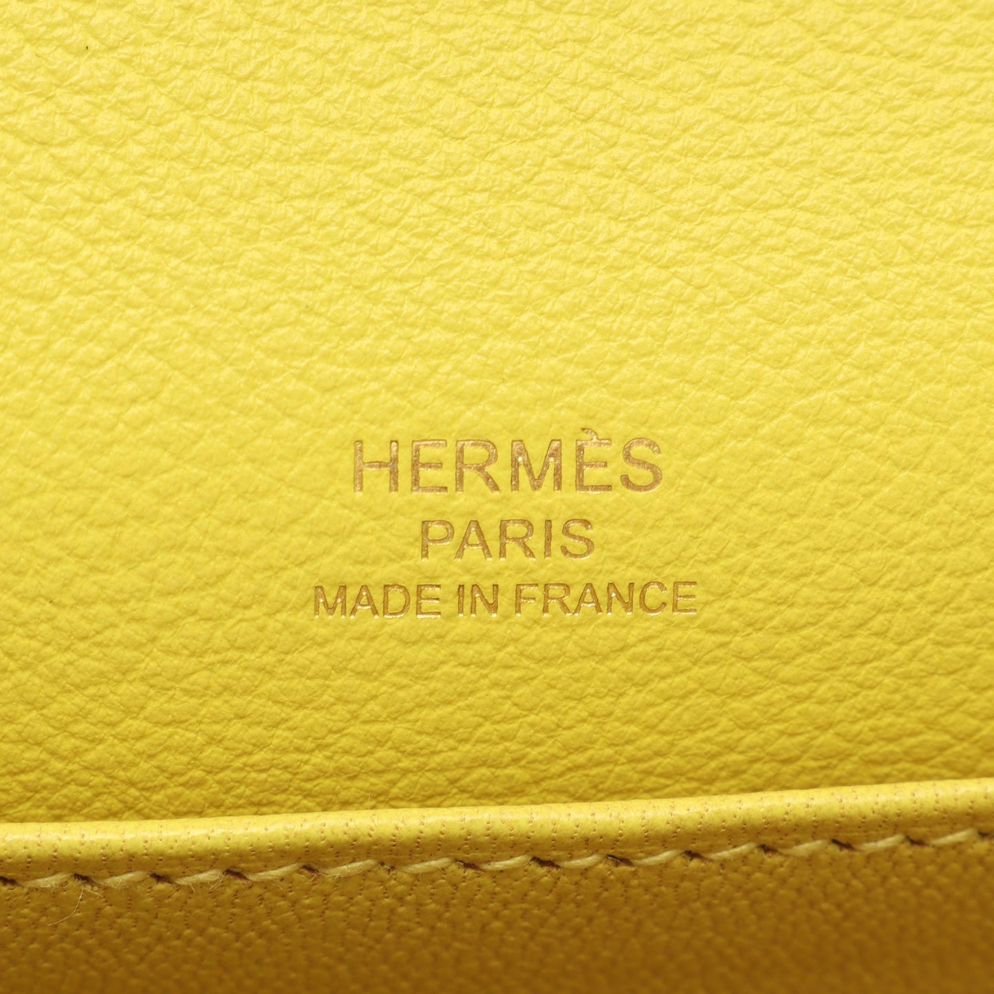 ロウリス ミニ ライム ショルダーバッグ エバーカラー イエロー ゴールド金具 Y刻印 エルメス バッグ HERMES