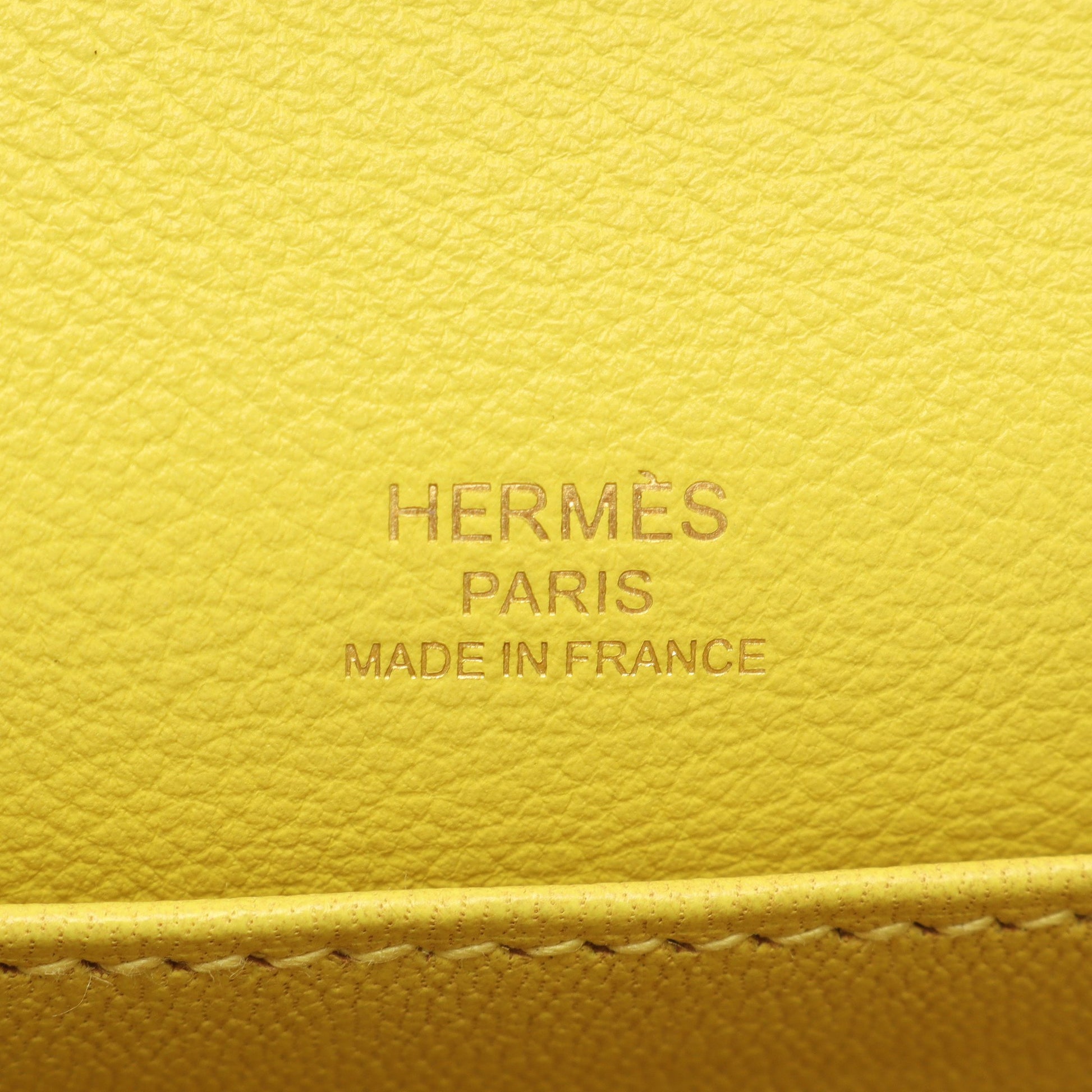 ロウリス ミニ ライム ショルダーバッグ エバーカラー イエロー ゴールド金具 Y刻印 エルメス バッグ HERMES