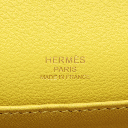 ロウリス ミニ ライム ショルダーバッグ エバーカラー イエロー ゴールド金具 Y刻印 エルメス バッグ HERMES