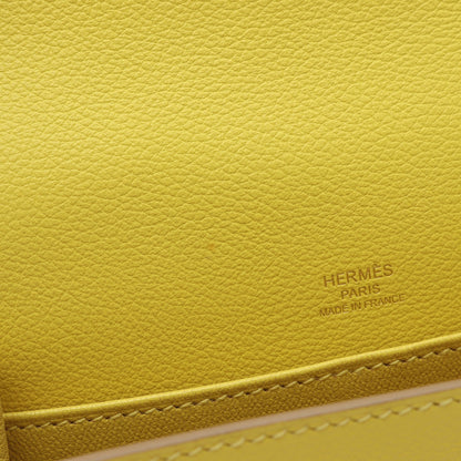 ロウリス ミニ ライム ショルダーバッグ エバーカラー イエロー ゴールド金具 Y刻印 エルメス バッグ HERMES