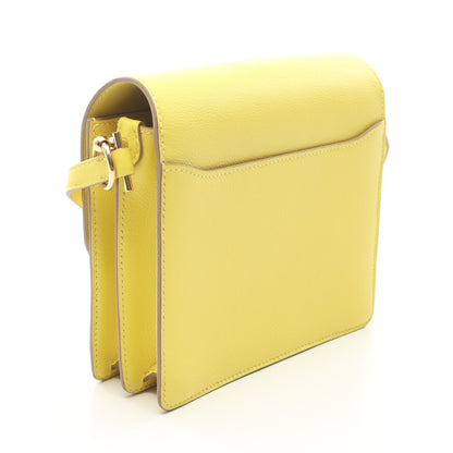 ロウリス ミニ ライム ショルダーバッグ エバーカラー イエロー ゴールド金具 Y刻印 エルメス バッグ HERMES