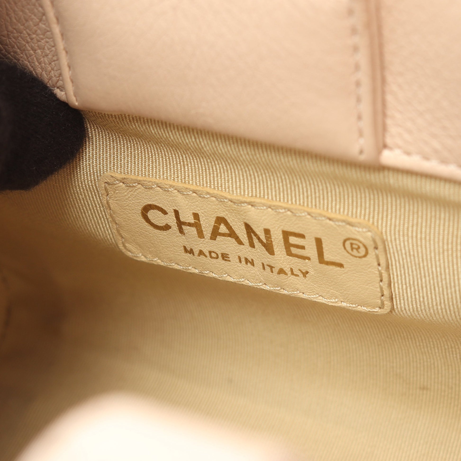マトラッセ チェーンショルダーバッグ レザー ライトピンク ゴールド金具 2WAY シャネル バッグ CHANEL