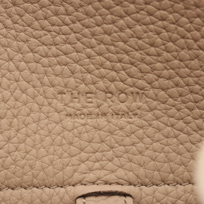 Soft Margaux 10 ハンドバッグ レザー グレーベージュ 2WAY ザロウ バッグ THE ROW