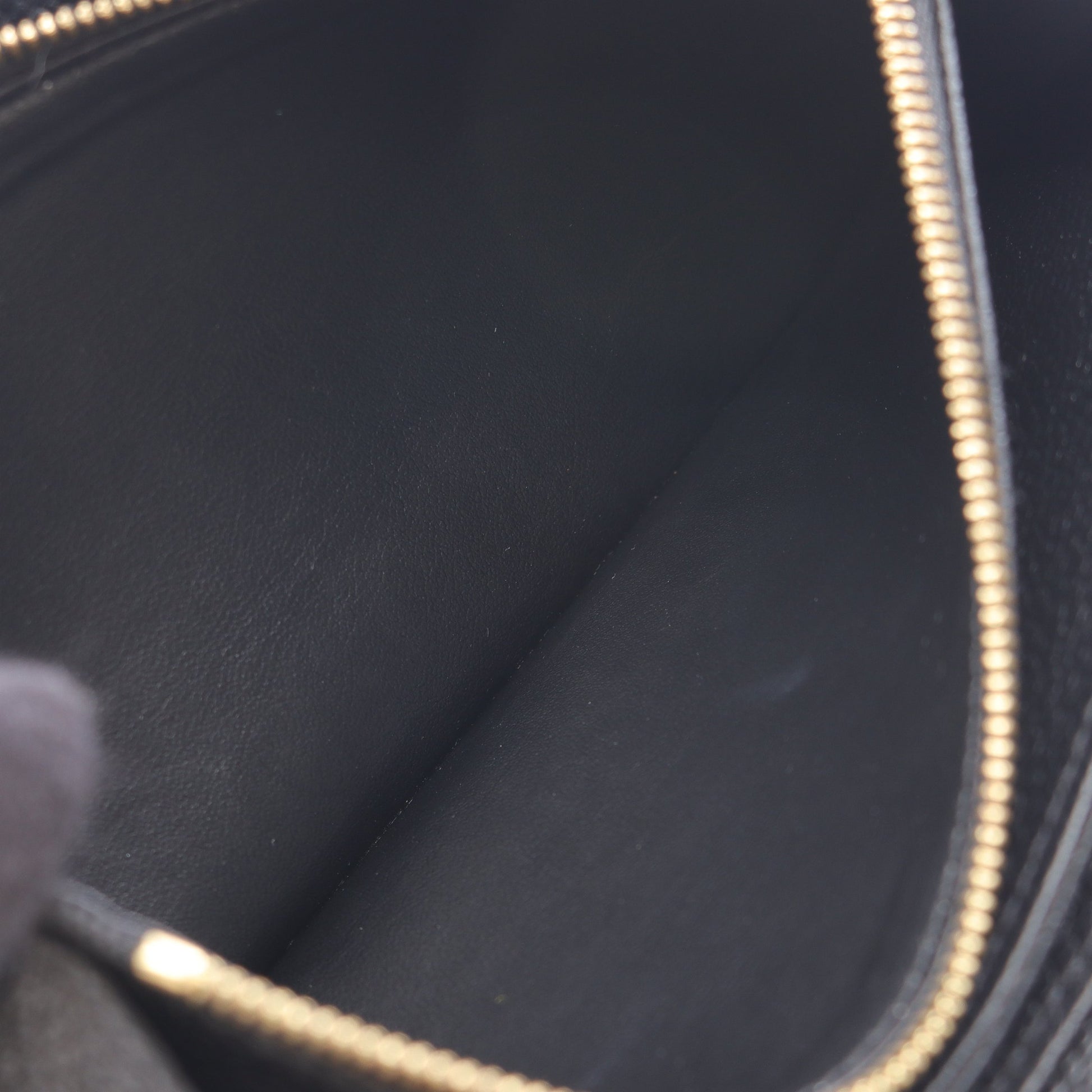 ジッピーウォレット モノグラムアンプラント ノワール ラウンドファスナー長財布 レザー ブラック ルイヴィトン 財布・小物 LOUIS VUITTON