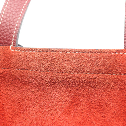アルザン31 ルージュアッシュ ハンドバッグ トリヨンクレマンス レッド シルバー金具 2WAY □R刻印 エルメス バッグ HERMES