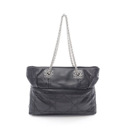 グランヴィル チェーンショルダーバッグ チェーントートバッグ レザー ブラック クリスチャンディオール バッグ Christian Dior